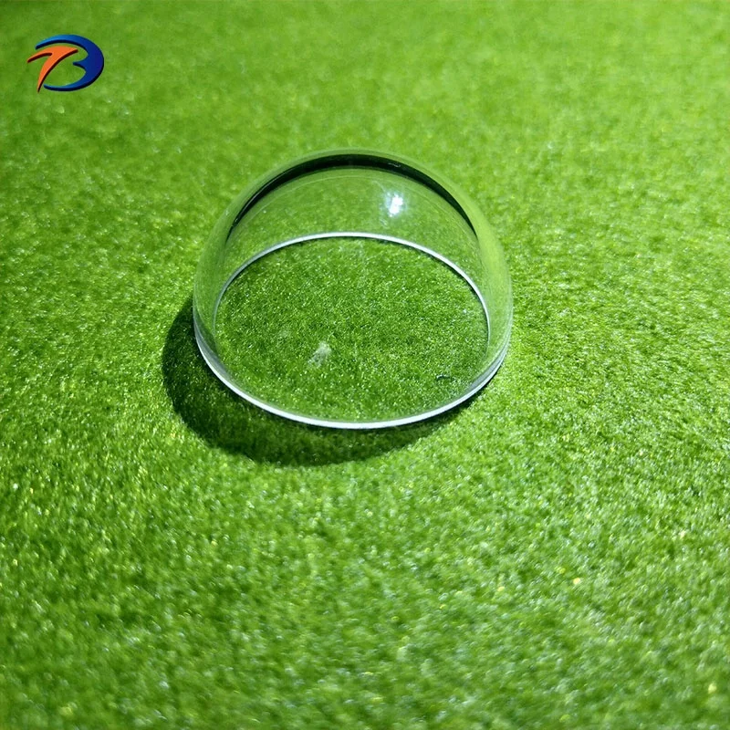 k9  Sapphire bk7 glass dome, clear dome optical glass