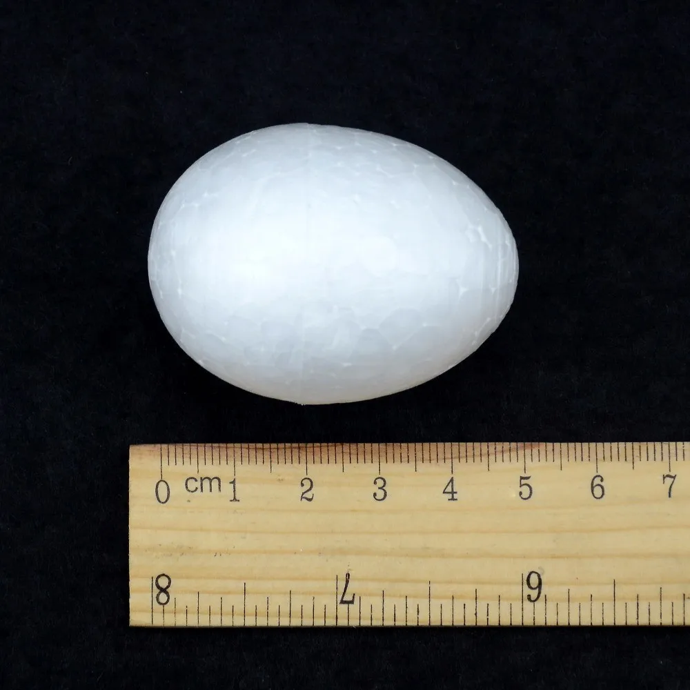 Wholesale 13cm Oval Shaped Styrofoam Foam Egg For Diy Craft Easter Eggs