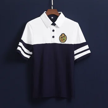 blue school polo shirts