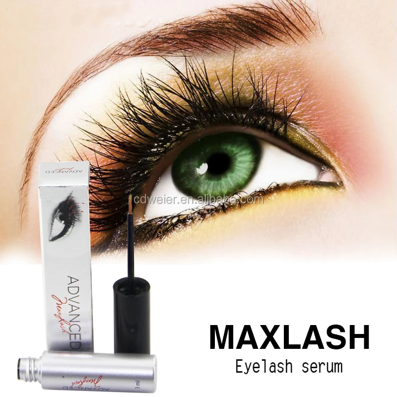 MAXLASH Natural Eyelash Growth Serum (Cleanser Type and Gel Form Cosmetic)