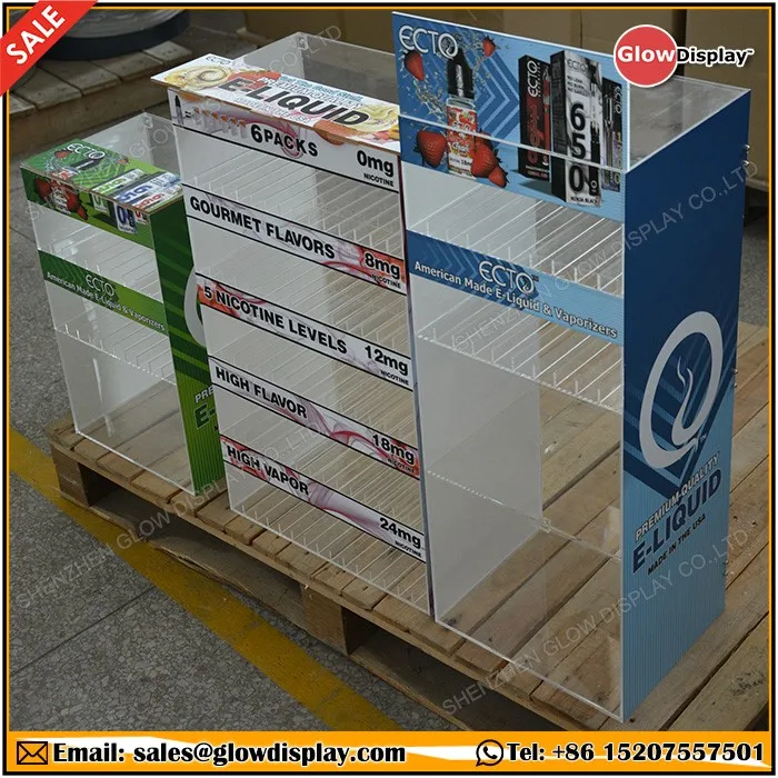 Retail Store Counter Top Display Case For Cell Phone Accessories