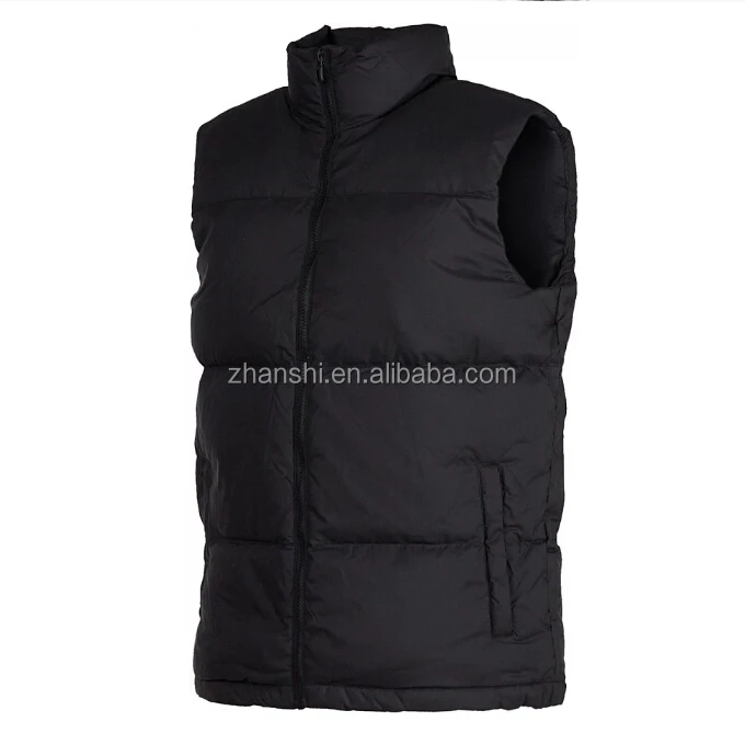 Download Sleeveless Down Filled Black Polo Bubble Vest Jacket For Mens - Buy Bubble Vest,Polo Bubble Vest ...