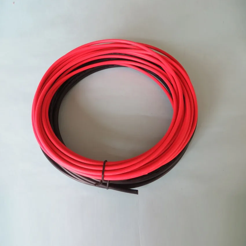 10 Meter Solar Pv Cable 6mm2,5 Meters Black Negative Connect 5 M Red ...