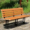 2019 Hottest Outdoor Plastic Wood bench for outside