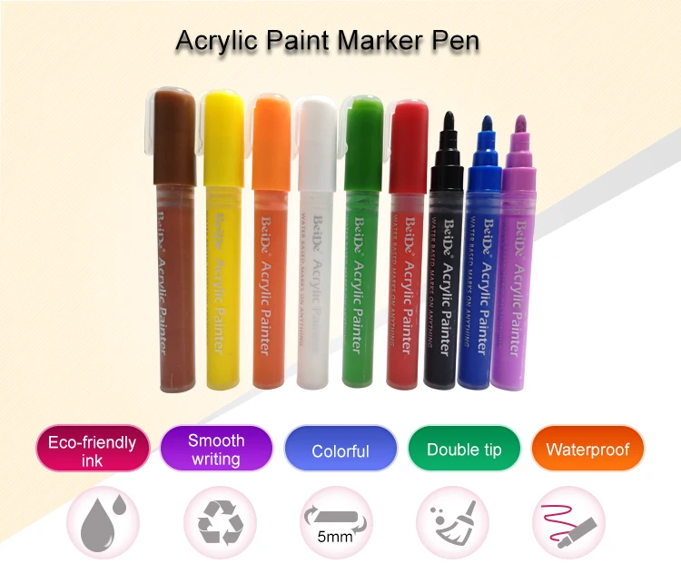 Buy Wholesale China Permanent Paint Markers,astm D-4236.en71,msds,sds Test  Report & Permanent Paint Markers at USD 0.06