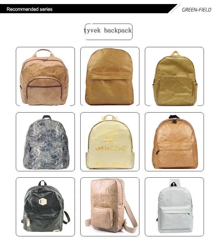 Korea Style Mini Dupont Paper Unisex Backpack Buy Mini Tyvek Backpack