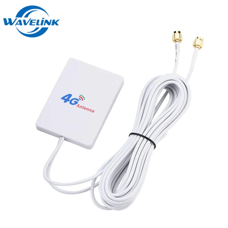 28dbi 3g 4g Modem Antenna 4g External Panel Antenna With Sma Male 3m