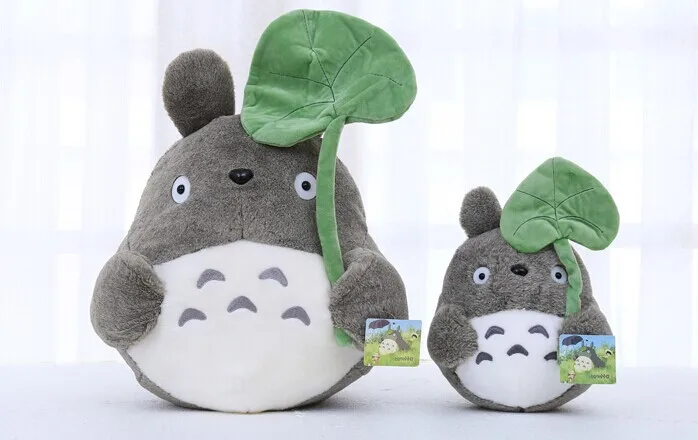 Free shipping 30cm lovely totoro plush toy pillow my neighbor totoro stuffed animal doll totoro with