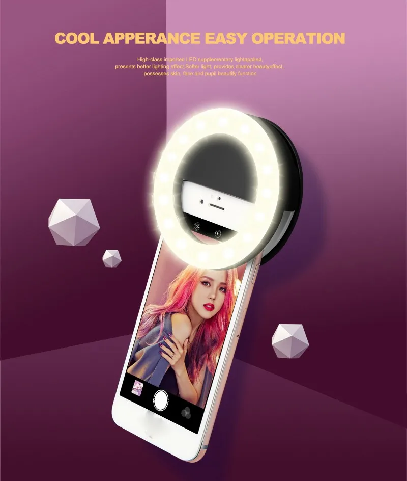selfie ring light