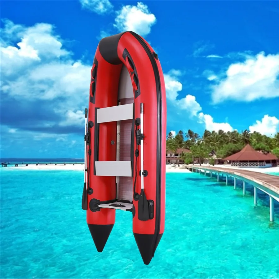 Seawalker 4.3m Inflatable Fishing Boat With Ce Certification Pvc