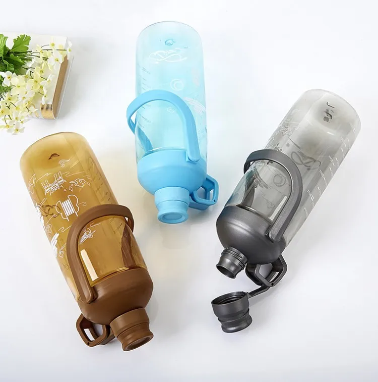 2L Promotional Sport Large Hot Sport Big Water Bottle Straw - Buy big ...