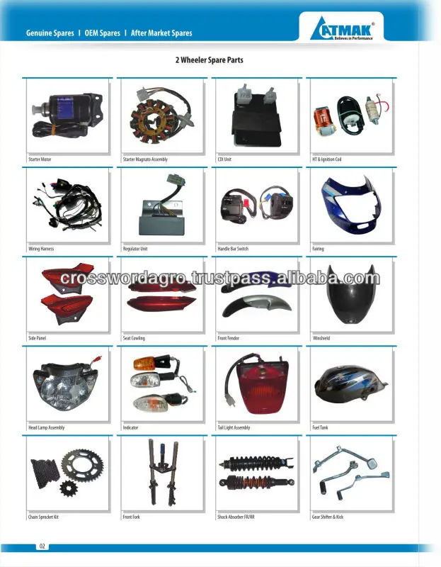 bajaj spare parts online