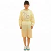 Disposable Yellow PP+PE coated Fluid Impervious Hospital Isolation Gown