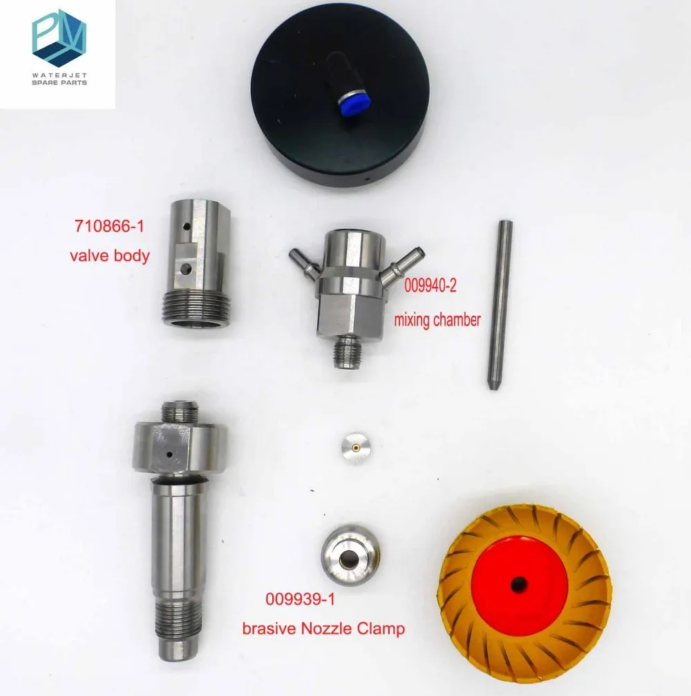 Hot Sale Cnc Waterjet Cutting Head Nut Clamping 0099391 Abrasive Valve