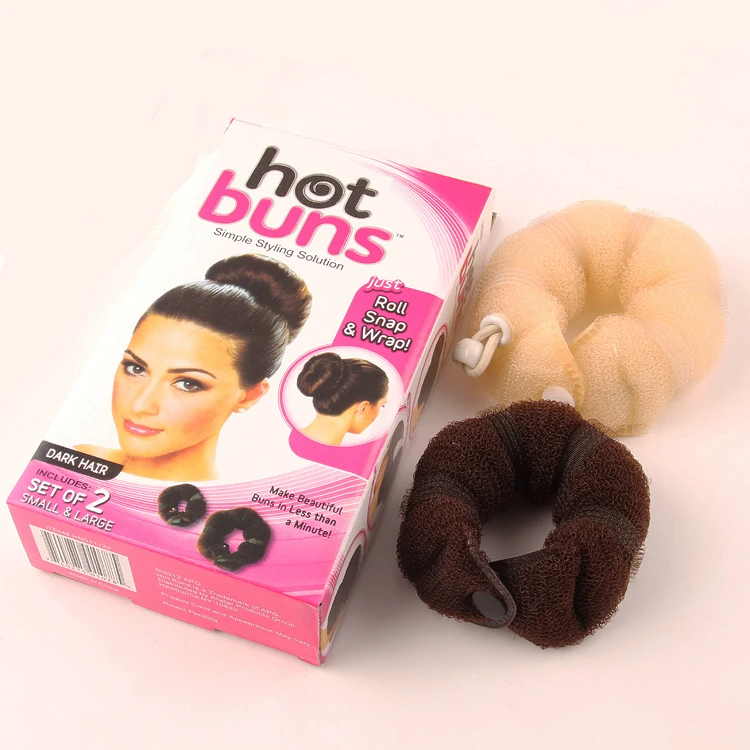 New Wigs Snap Hair Bun Nylon Hair Donut Buy Professional Hair