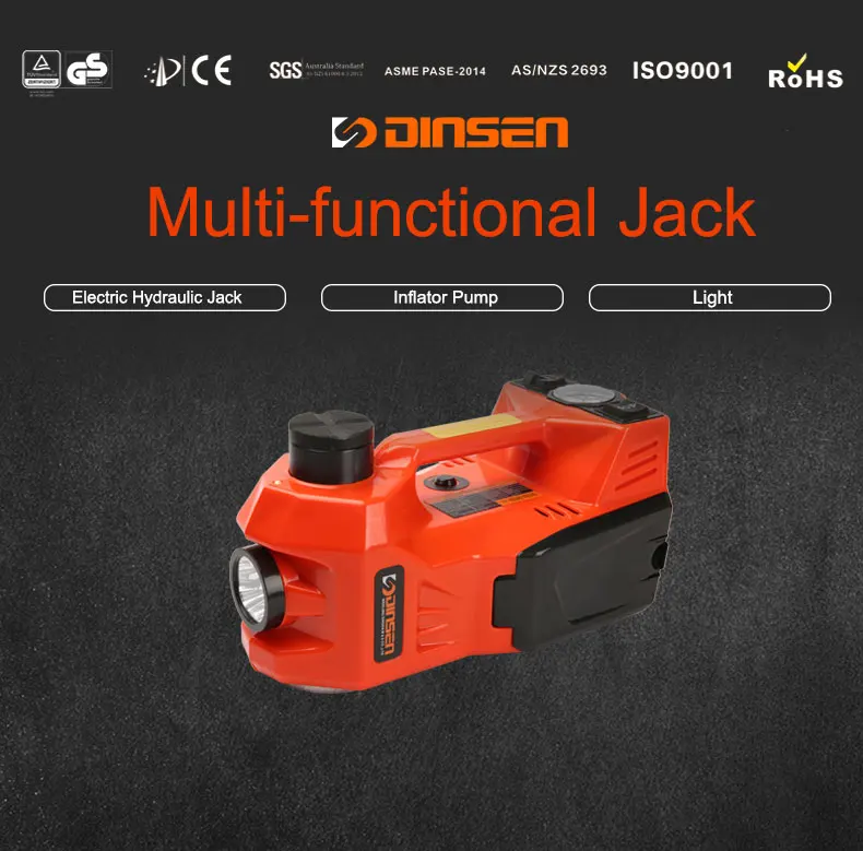 Easy Operating 12v Electric 5t Hydraulic Floor Jack Made In China