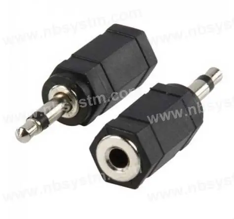 Mono,Stereo Jack Adaptor Perempuan 