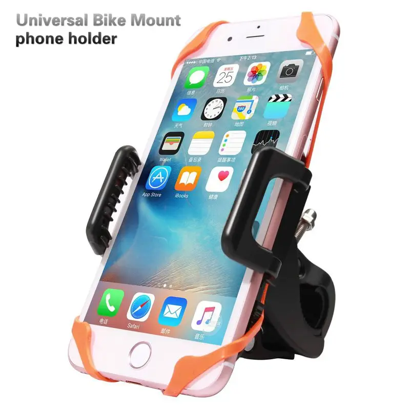 XMXCZKJ Bicycle Motorcycle Phone Holder Universal Handlebar Mount Holder Bracket Stand