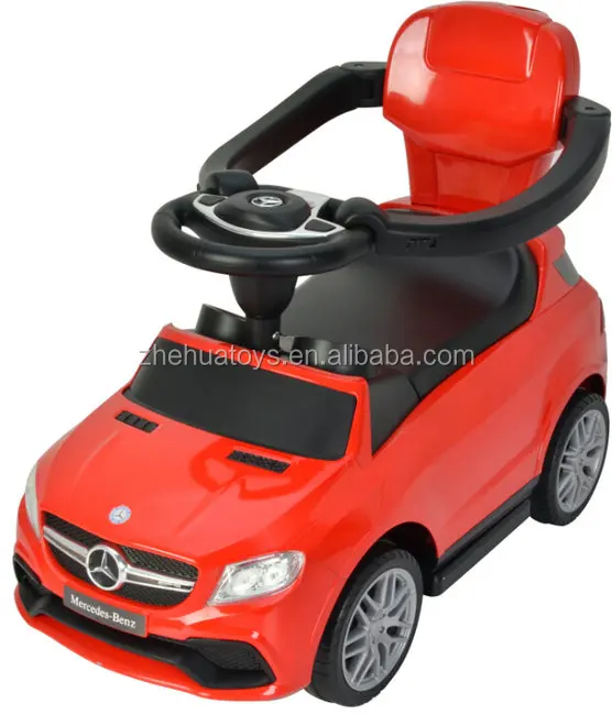 mercedes push car with handle