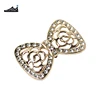 Wholesale Gold Bow-Knot Strass Shoe Buckle Shoe Accessories For Lady