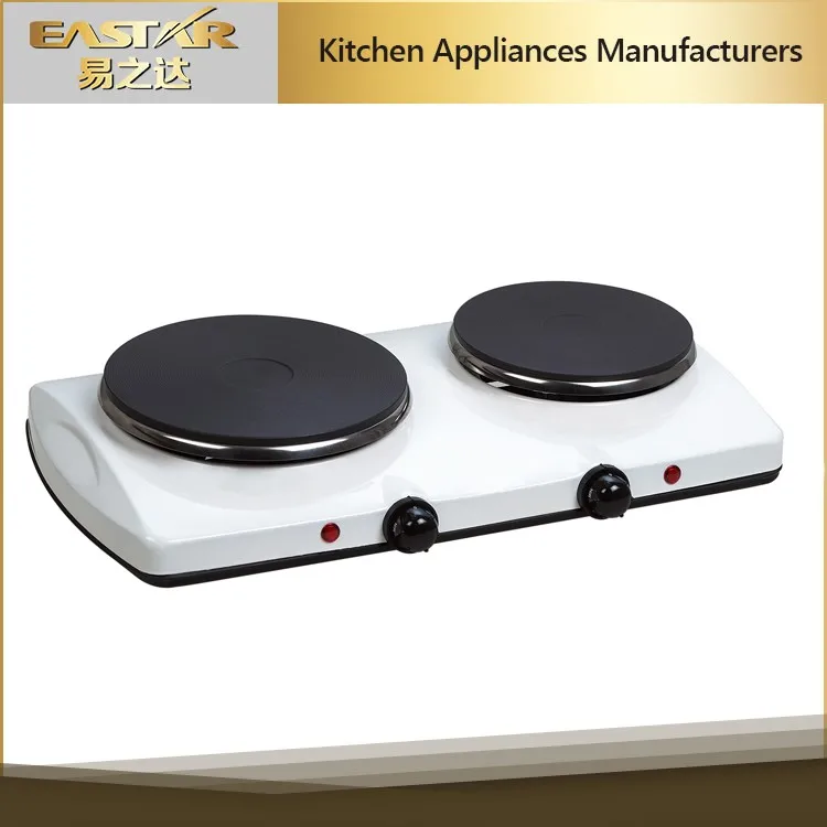 2016 Hot Sale 2 Burner Electric Hot Plate Heating Stove Cast Iron