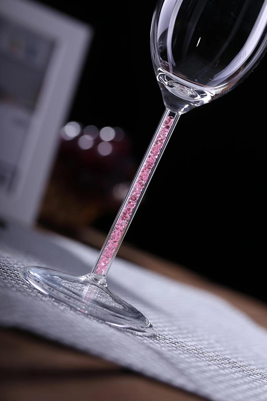 670ml Handmade High Quality Borosilicate Glass Goblet Wine Glass