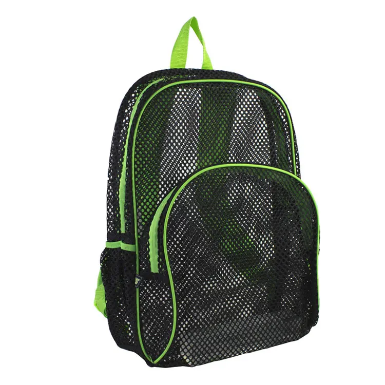 Multicolors Clear Trendy Cool Mesh Backpacks For Girls Boys Buy Mesh