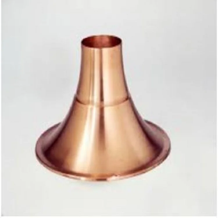 Copper Spinning Part Cone Shaped Buy Copper Lamp Parts,Copper Spun