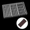1 Piece DIY Polycarbonate Chocolate Mould Jelly cake decoration Pastry Baking Dish Hard PC sweet Candies chocolate Bar molds