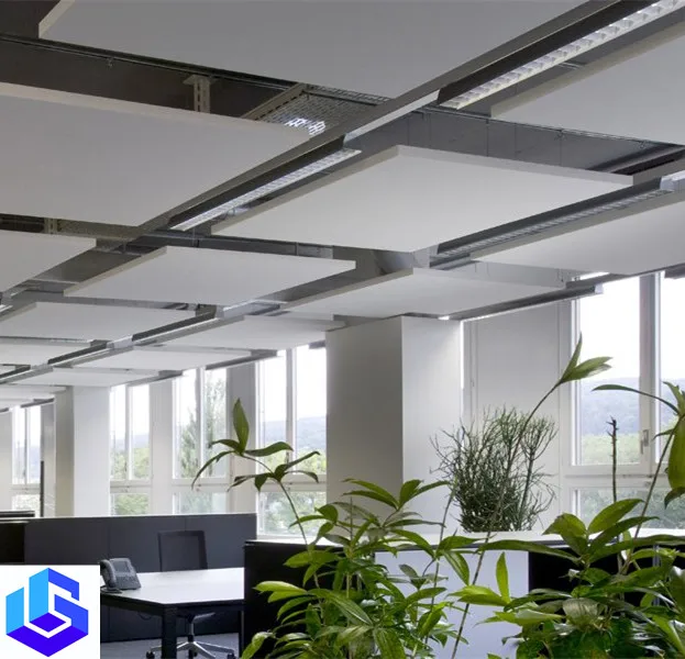 
alkali resistant glass fiber new lightweight products acoustic ceiling panel 