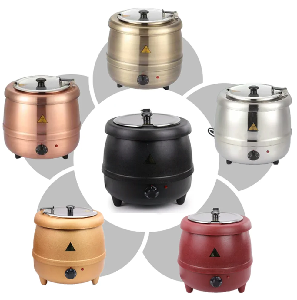 Commercial Restaurant Soup Cooking Equipment Stainless Steel Electric