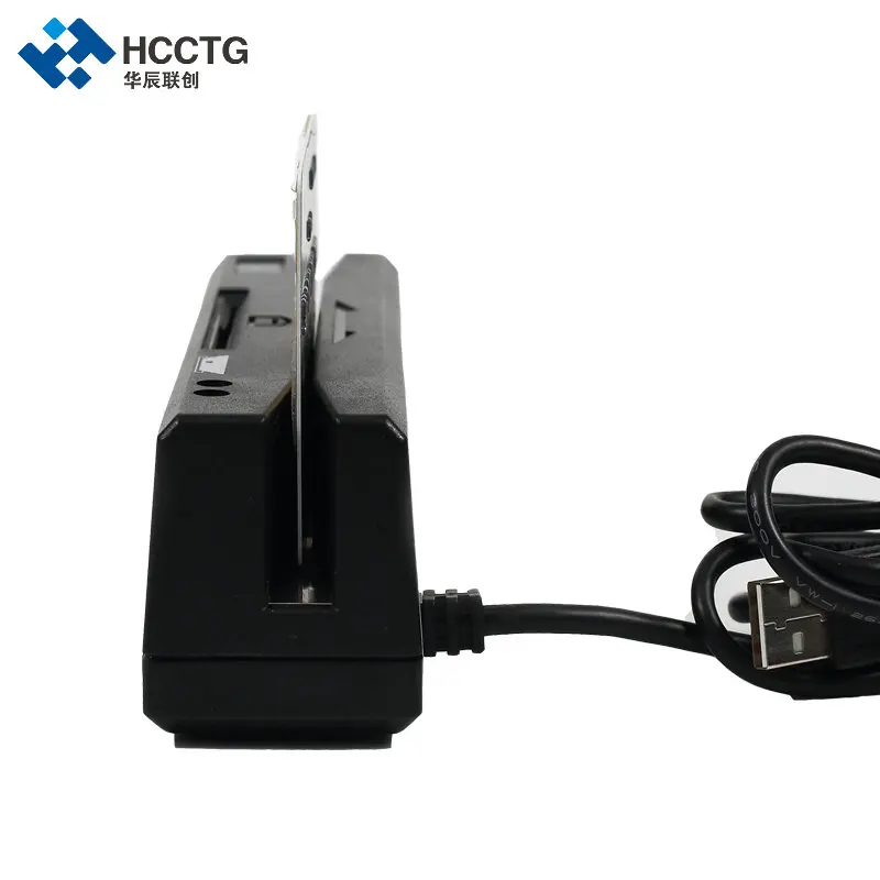 3 tracks 13.56 MHz Multi MSR USB IC Chip Smart Card Reader HCC110