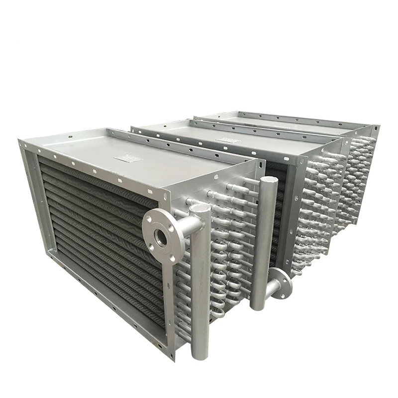 Finned Steel Shell Tube Heat Exchanger With Channel Constructions - Buy ...