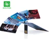 Customized Logo/image credit card flash memory 1gb 2gb 4gb 8gb 16gb 32gb flash memory with factory price