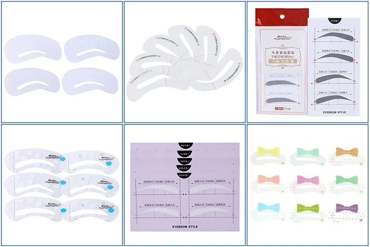 Eyebrow Shape Stencil
