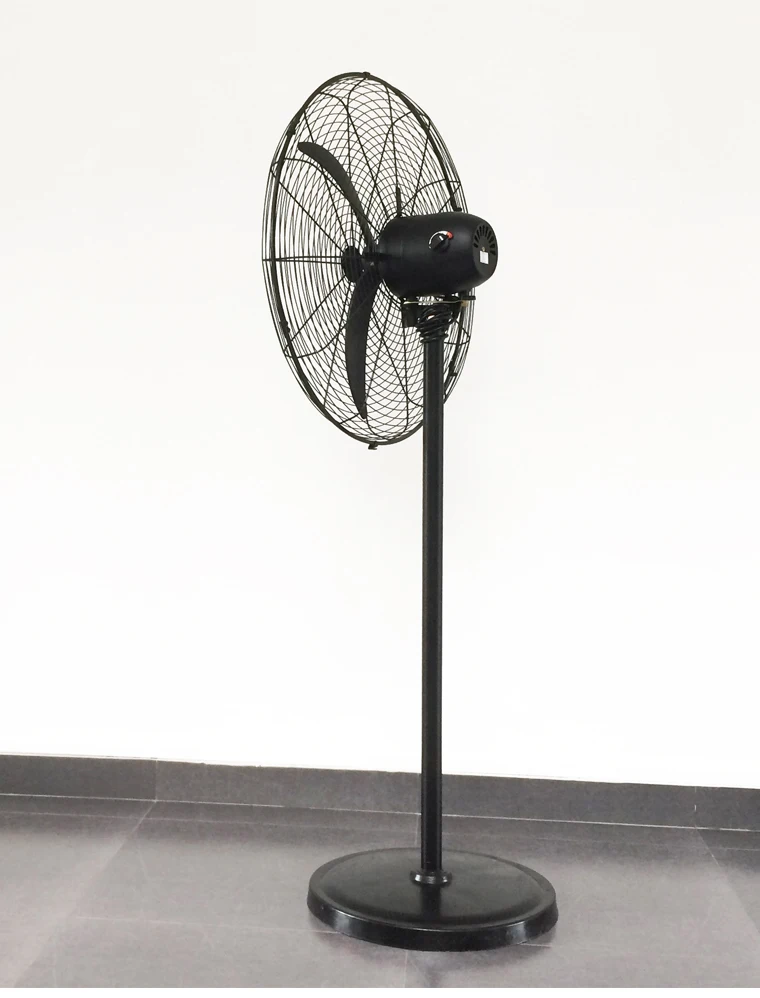 Strong Wind 26 Inch Industrial Fan Metal 26 Inch Industrial Stand Fan Iron Base 30 Inch