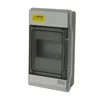 ZCEBOX 4 way PC IP65 waterproof PC mcb power distribution box with din surface transparent door