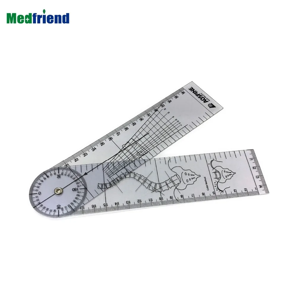 Harga Pabrik 360 Derajat Pvc Ortopedi Goniometer Sudut Medis Penggaris ...