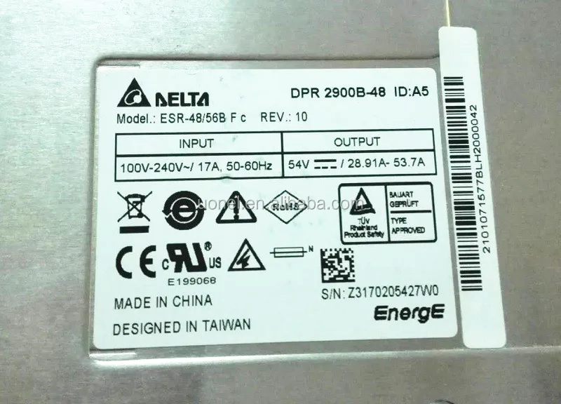 Delta Esr 48 56b F Switching Power Supply Dpr48 50 G Dgc Dpr2900b 48 Dpr2900 48 Dpr 2900 48 View Esr 48 56b Delta Product Details From Shenzhen Uonel Technology Co Ltd On Alibaba Com