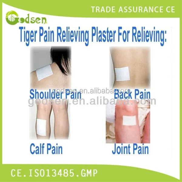 Surgical Pepper Capsicum Plaster , Chili pain relieving plaster