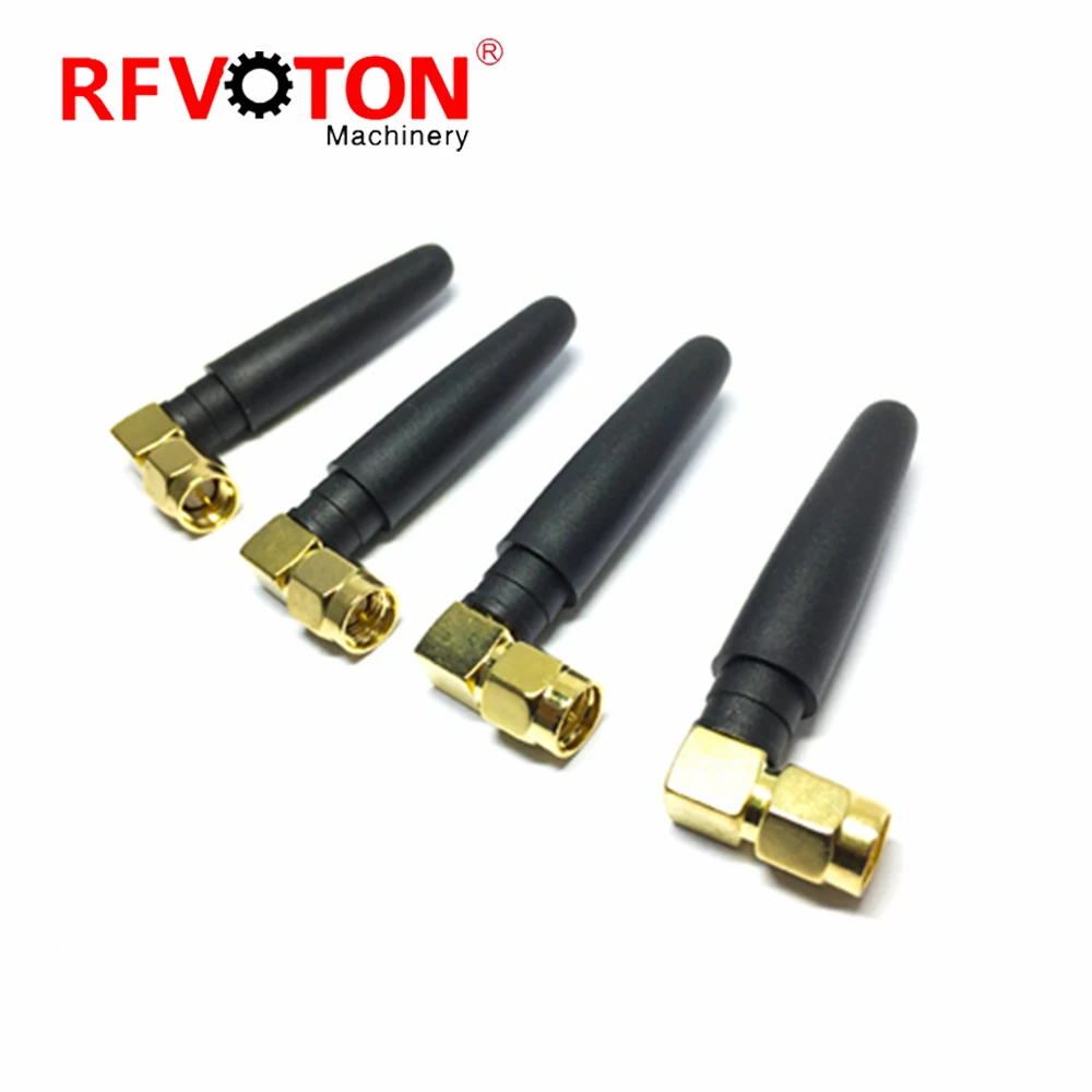 High Gain 868 Mhz Frequency Active Passive Rubber Rod Antenna With Sma ...