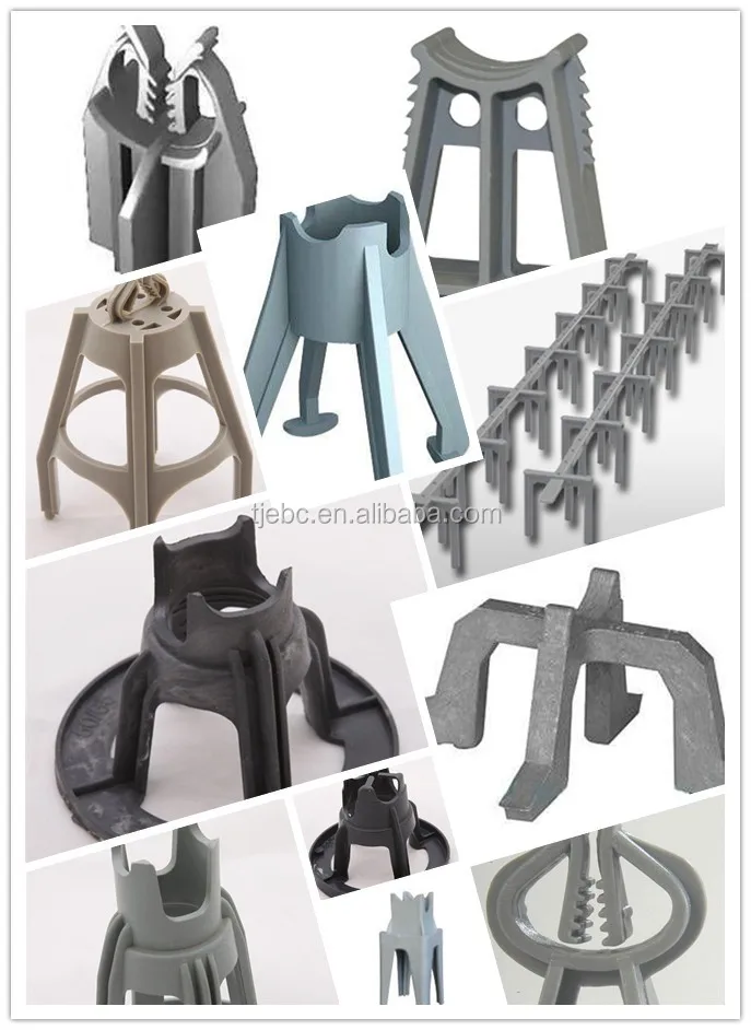 High Quality Construction Plastic Rebar Chair Spacer For Building