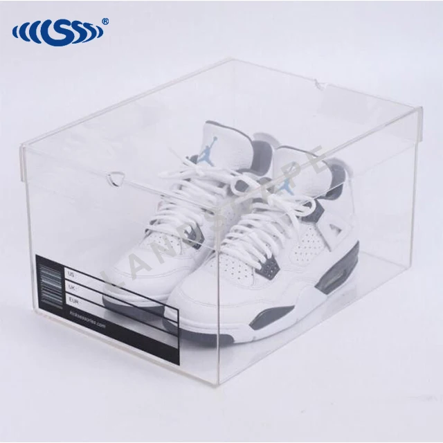 chaussure plexiglas