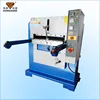 Synthetic pu leather embossing machine
