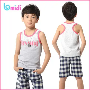 May 2014 Summer Children Kids Boy Vest Cotton Tank Top - Buy Kids Boy ...