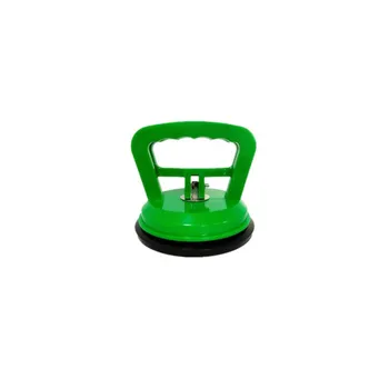 Green Single Pump Action Suction Pad Glass Table Suction Cups Handle Abs 1 Claw Glass Tools Sucker Buy Glass Polishing Pad Rubber Pad For