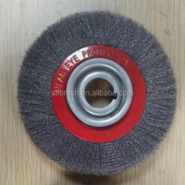 Crimped Stainless Steel Wire Wheel Brush Bench Grinder Abrasive 4