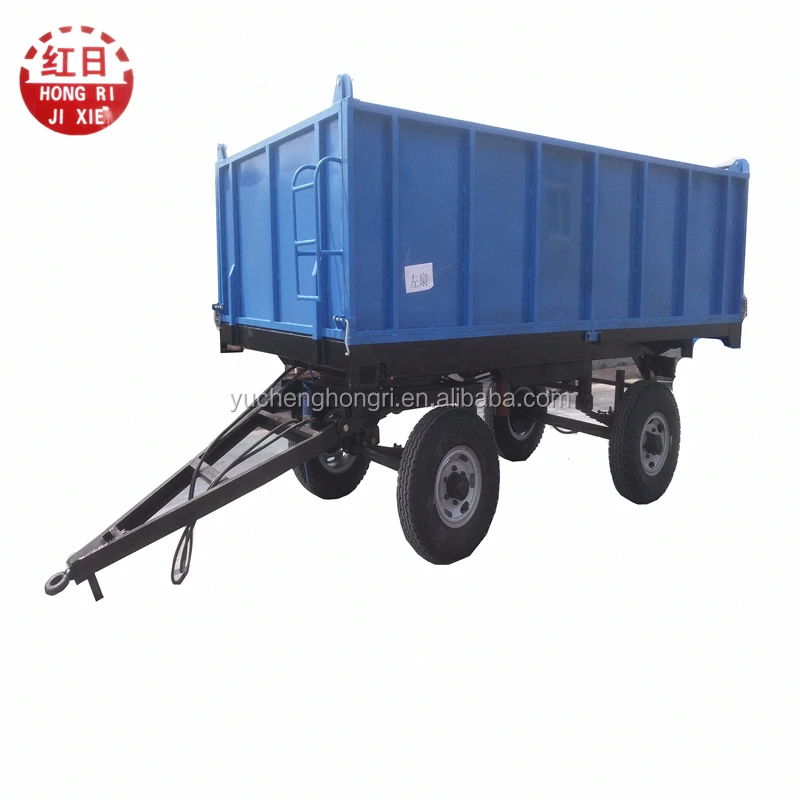 10 ton tandem farm tractor tipping trailer for sale