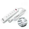 USB Power Strip with Surge Protector/6 Outlets/Fast Charge/ Flat Plug/Long Power Cord/6.5ft