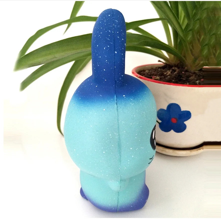 New Kawaii jumbo Cute Squishy simulation Rainbow rabbit Cream Scented soft Slow Rising Squeeze Toy Stress Reliever kids gifts